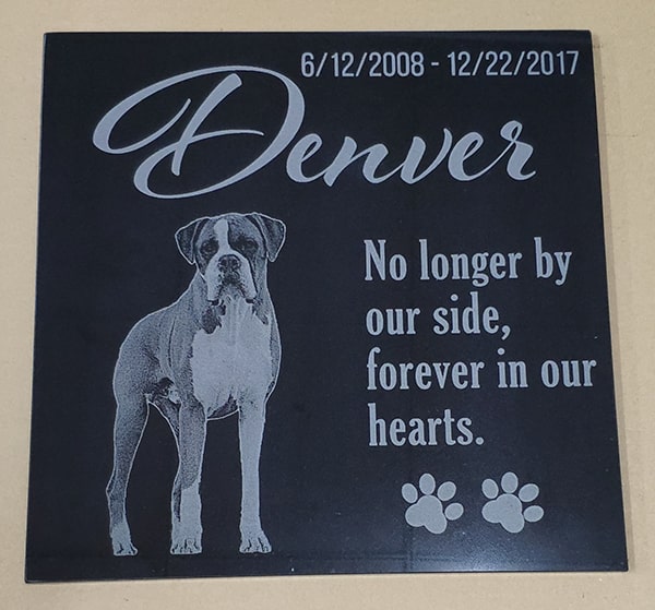 PPMSP-10 dog headstone